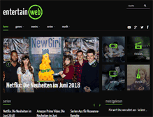 Tablet Screenshot of entertainweb.de